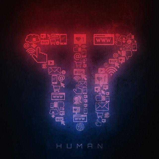 Portada del álbum "Human", de Smash Into Pieces