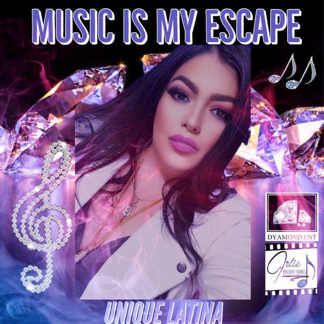 Portada de Álbum "Music Is My Escape", de Unique Latina