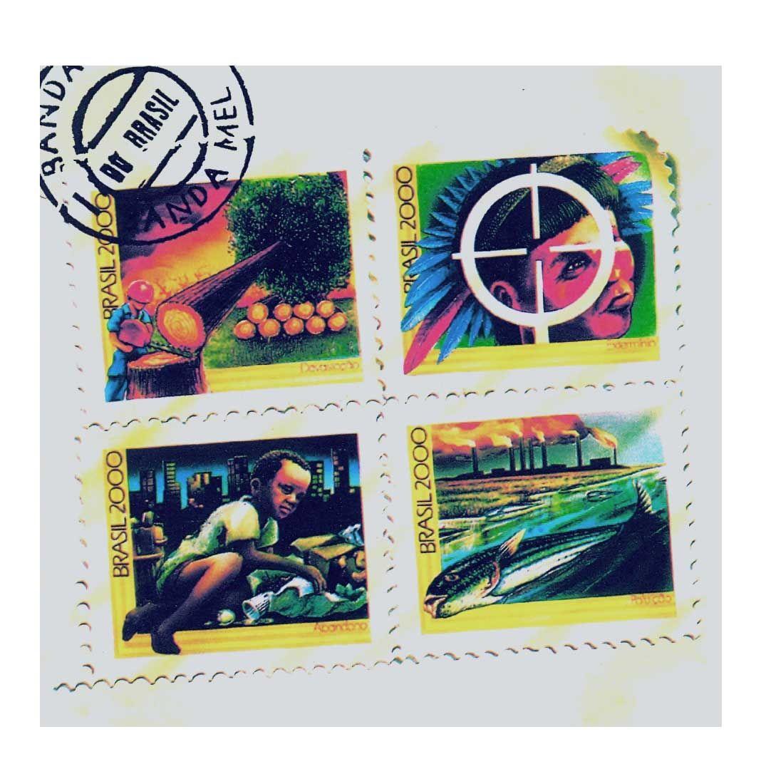 Portada de Álbum "Do Brasil", de Banda Mel