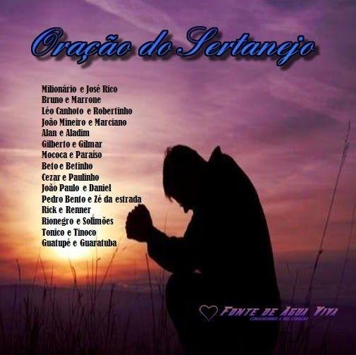 Album cover of "Oração do Sertanejo" by Associação Fonte de Água Viva