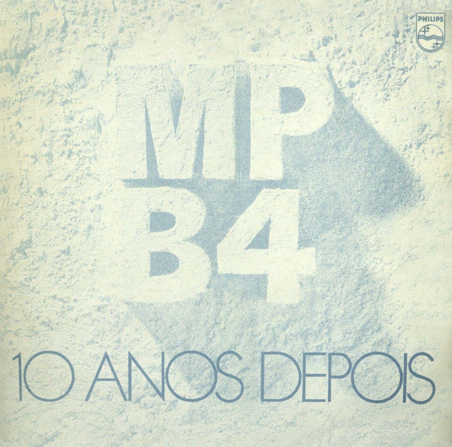 Capa do Álbum "10 Anos Depois", de MPB-4