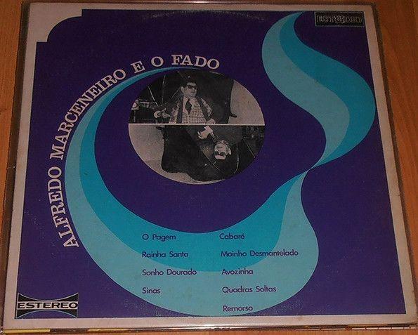 Portada de Álbum "Alfredo Marceneiro e o Fado", de Alfredo Marceneiro