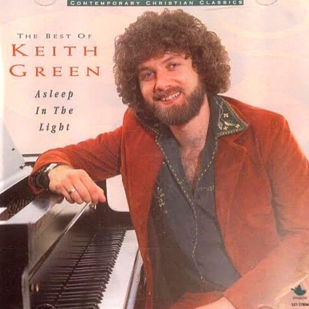 Capa do Álbum "Asleep In The Light", de Keith Green