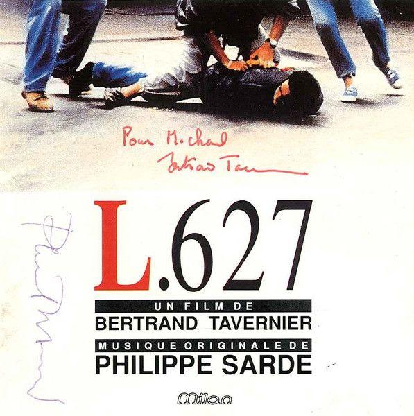 Portada del álbum "L.627", de Philippe Sarde