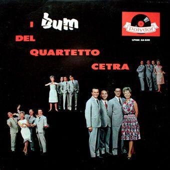 Portada de Álbum "I Bum Del Quartetto Cetra", de Quartetto Cetra
