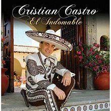 Portada de Álbum "El Indomable", de Cristian Castro