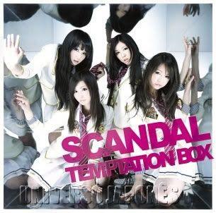 Capa do Álbum "TEMPTATION BOX", de Scandal