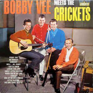 Capa do Álbum "Bobby Vee Meets The Crickets", de Bobby Vee