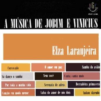 Portada de Álbum "A Música de Jobim e Vinícius", de Elza Laranjeira