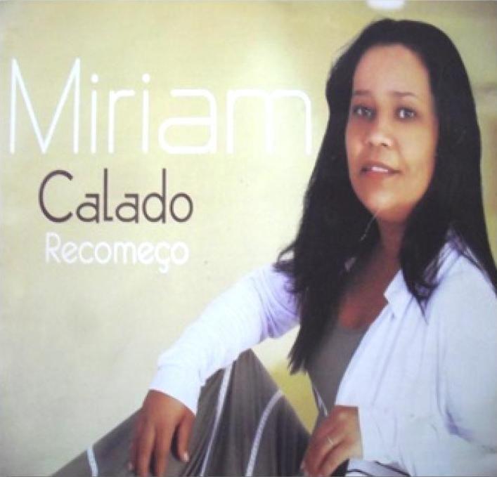 Portada de Álbum "Recomeço", de Miriam Calado