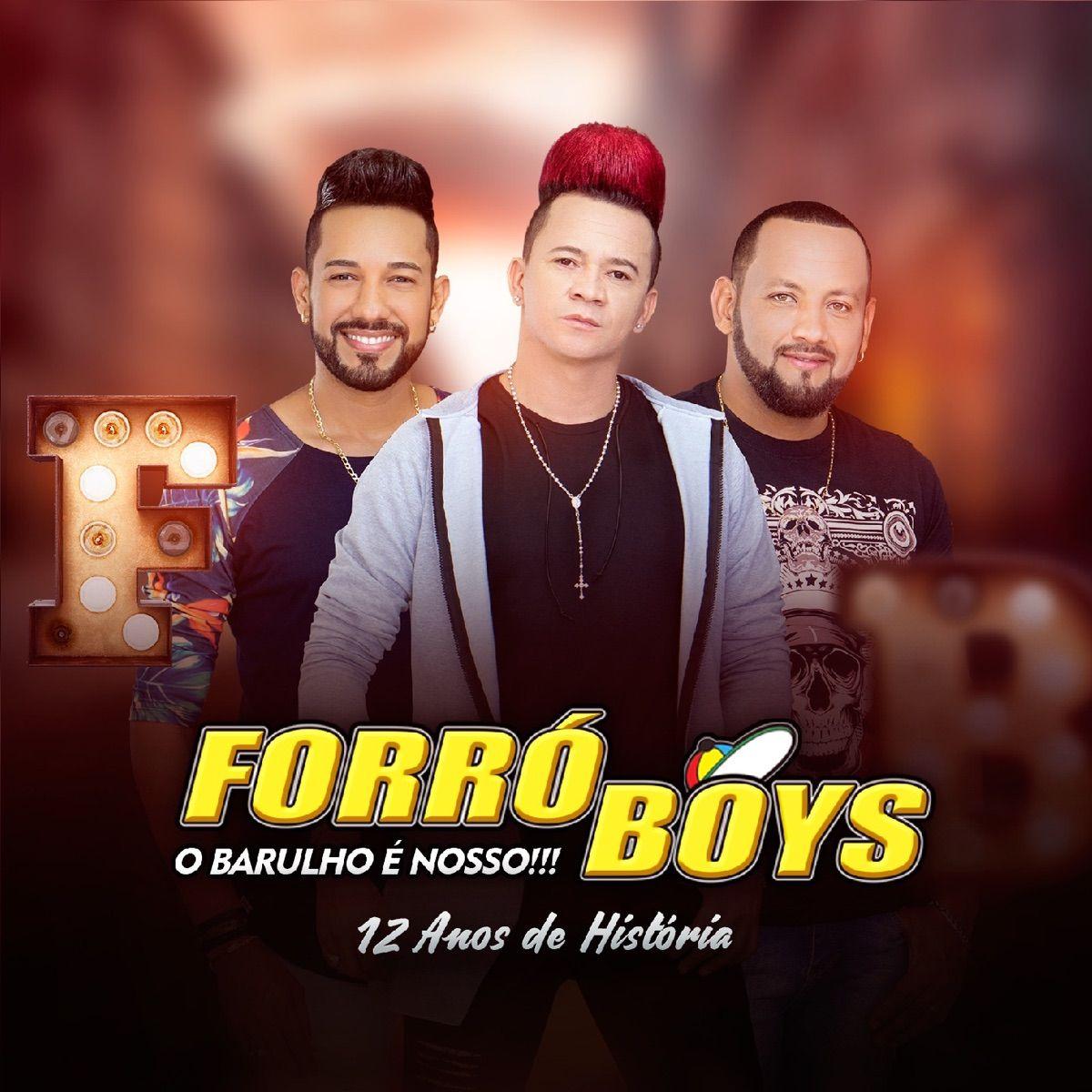 Portada de Álbum "12 Anos de História", de Forró Boys