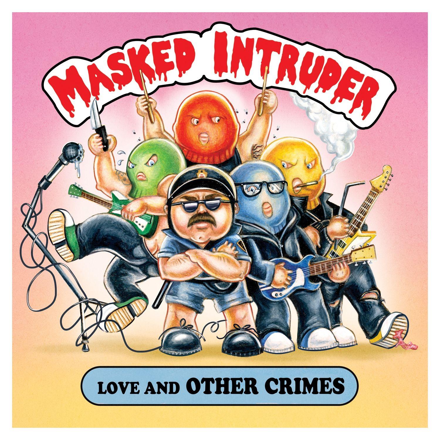 Album cover of "Love and Other Crimes" by Masked Intruder