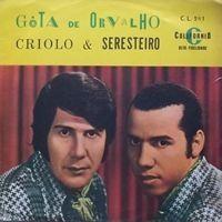 Capa do Álbum "Gota de Orvalho", de Criolo e Seresteiro