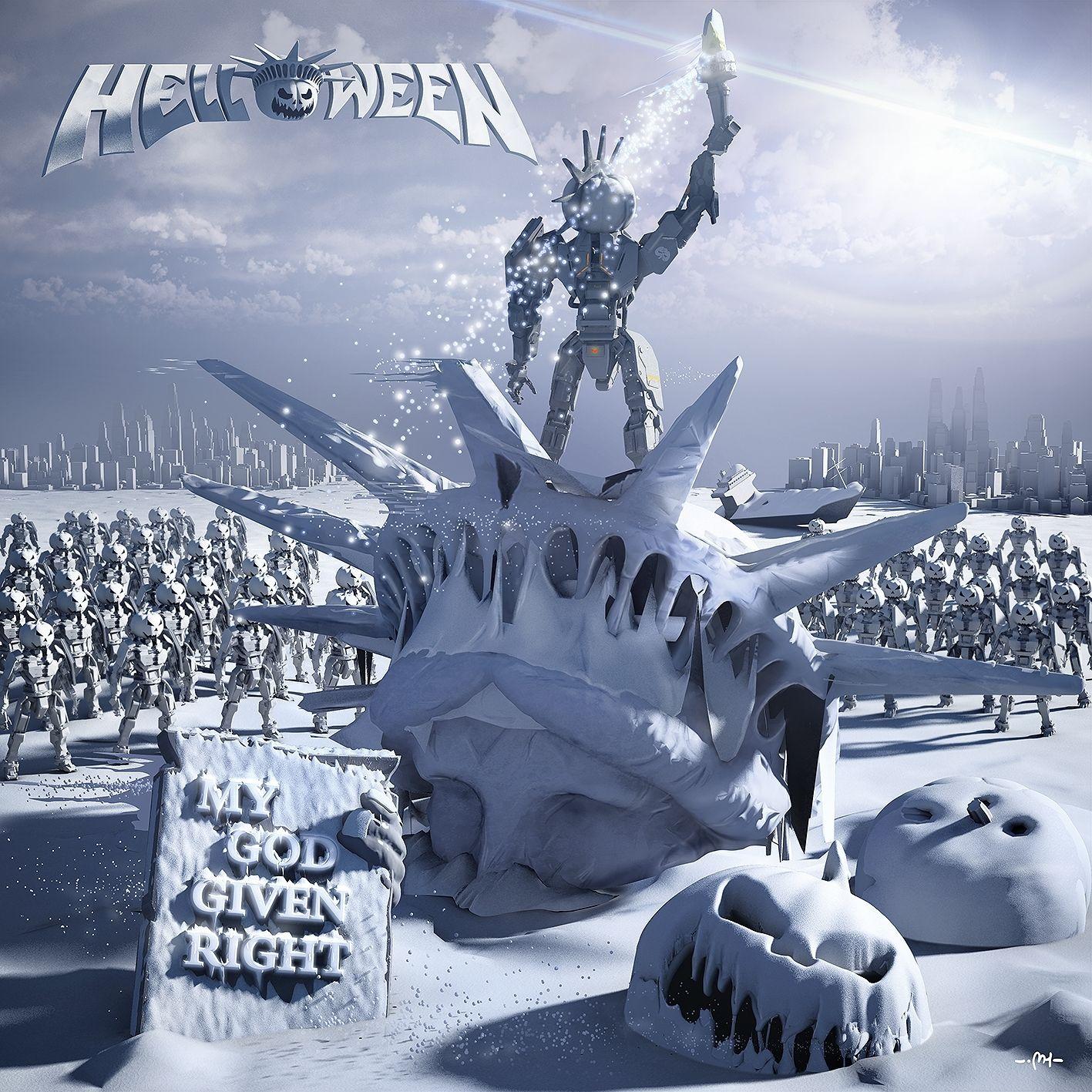 Portada de Álbum "My God-Given Right", de Helloween