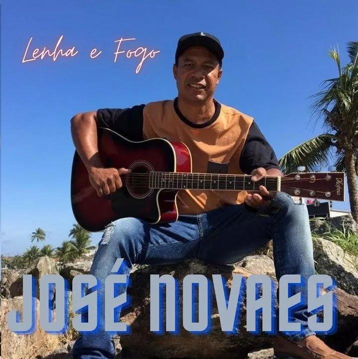 Capa do Álbum "Lenha e fogo", de José Novaes