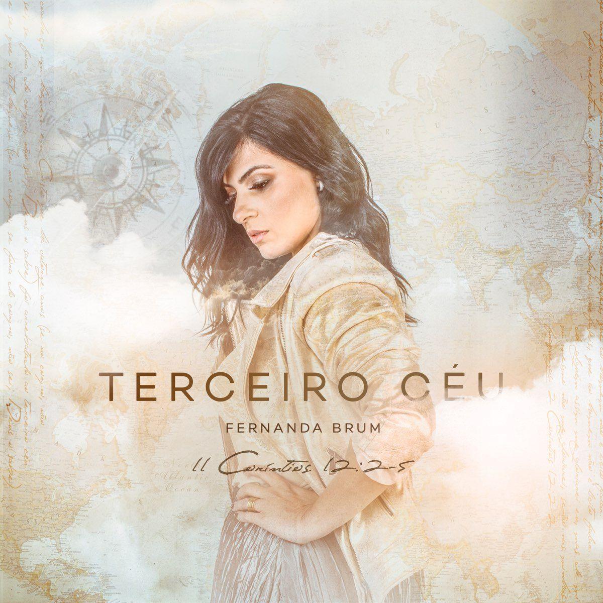 Capa do Álbum "Terceiro Céu", de Fernanda Brum