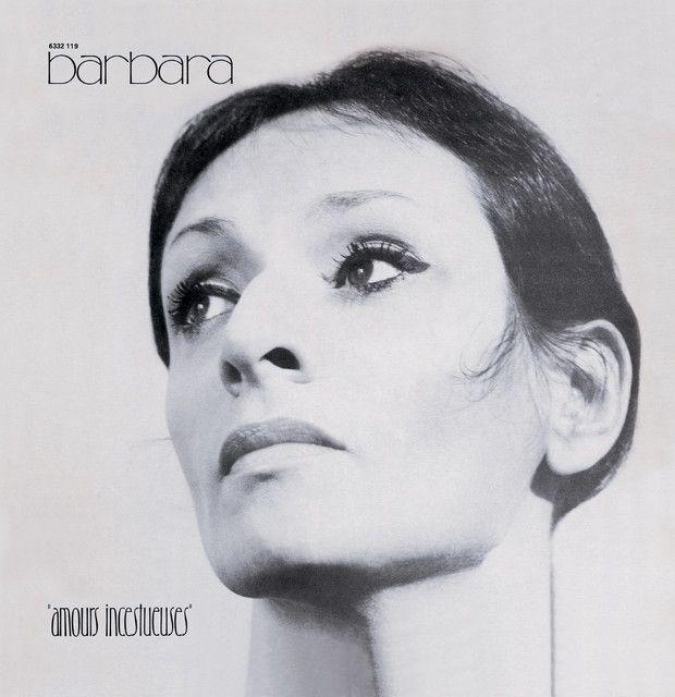 Capa do Álbum "Amours Incestueuses", de Barbara