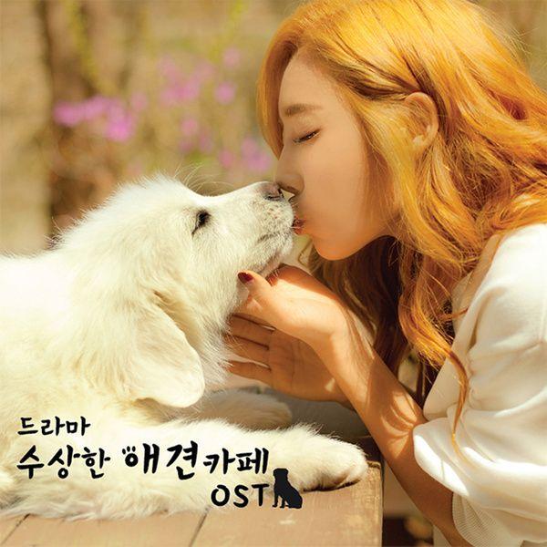 Portada de Sencillo/EP "수상한 애견카페 (Suspicious Dog Cafe) OST", de Meilin
