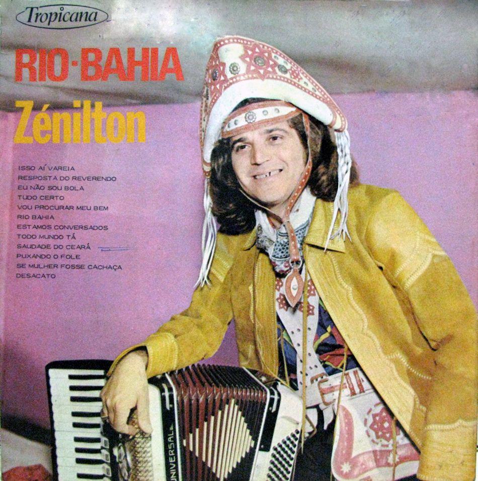 Capa do álbum "Rio-Bahia", de Zenilton