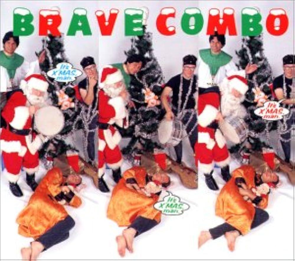 Portada de Álbum "It's X'mas, Man!", de Brave Combo