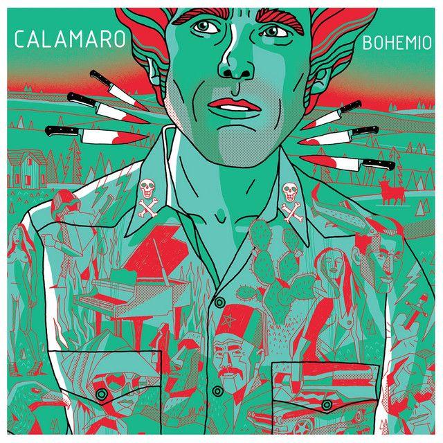 Portada de Álbum "Bohemio", de Andrés Calamaro