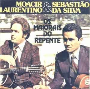Portada de Álbum "Os Maiorais do Repente", de Moacir Laurentino e Sebastião da silva
