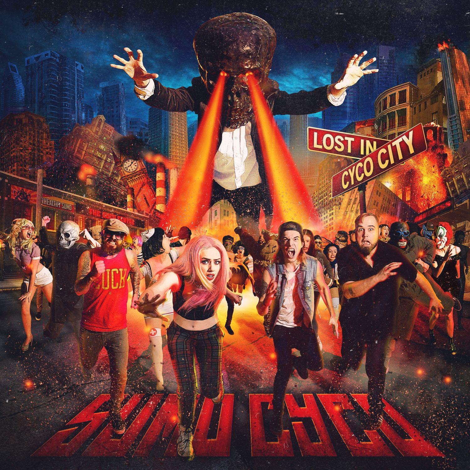 Portada de Álbum "Lost In Cyco City", de Sumo Cyco