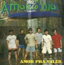 Portada de Álbum "Amor Pra Valer", de Banda Amazônia