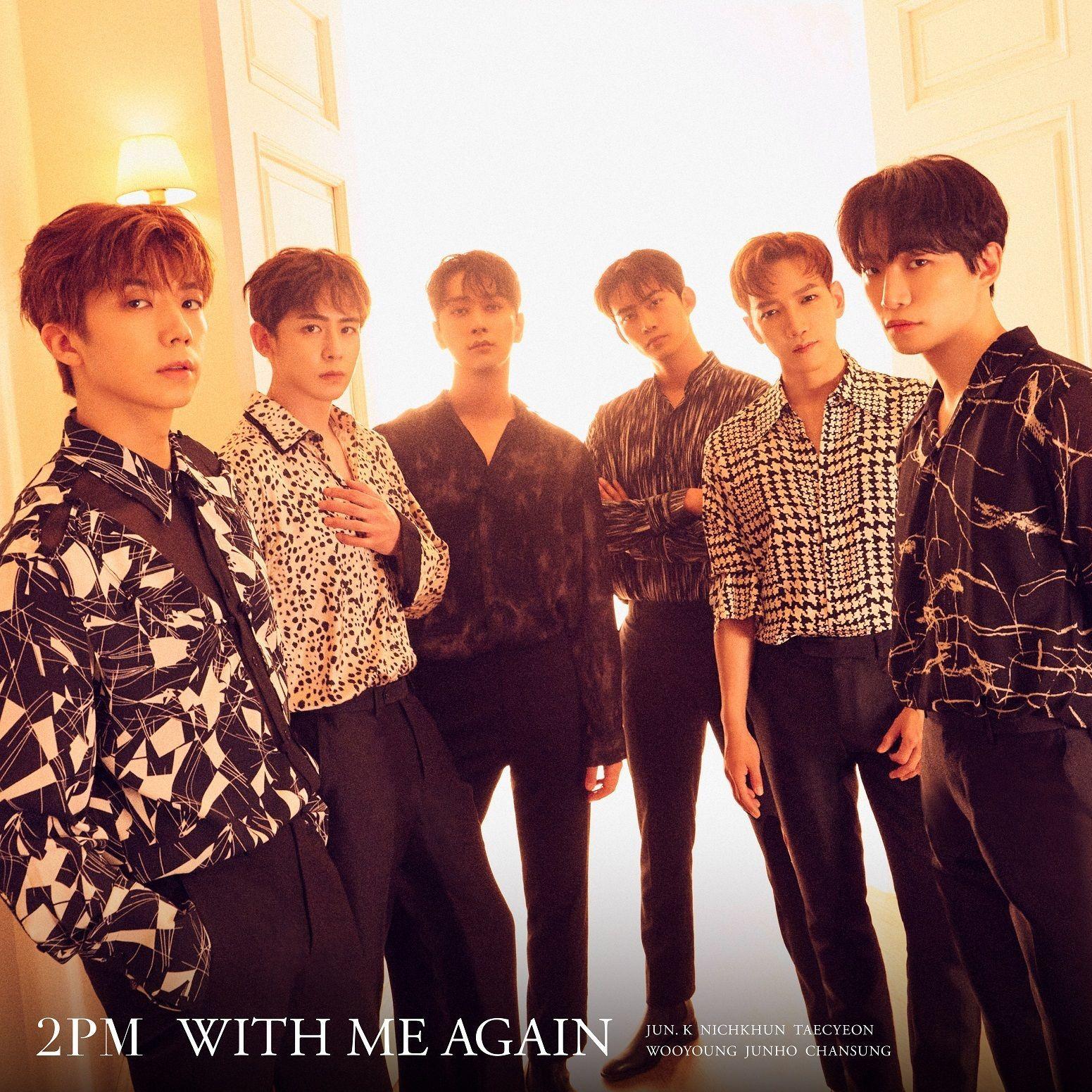 Capa do álbum "WITH ME AGAIN", de 2PM
