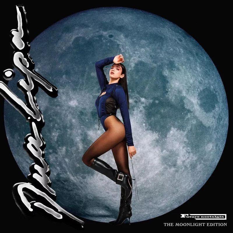 Capa do álbum "Future Nostalgia (The Moonlight Edition)", de Dua Lipa