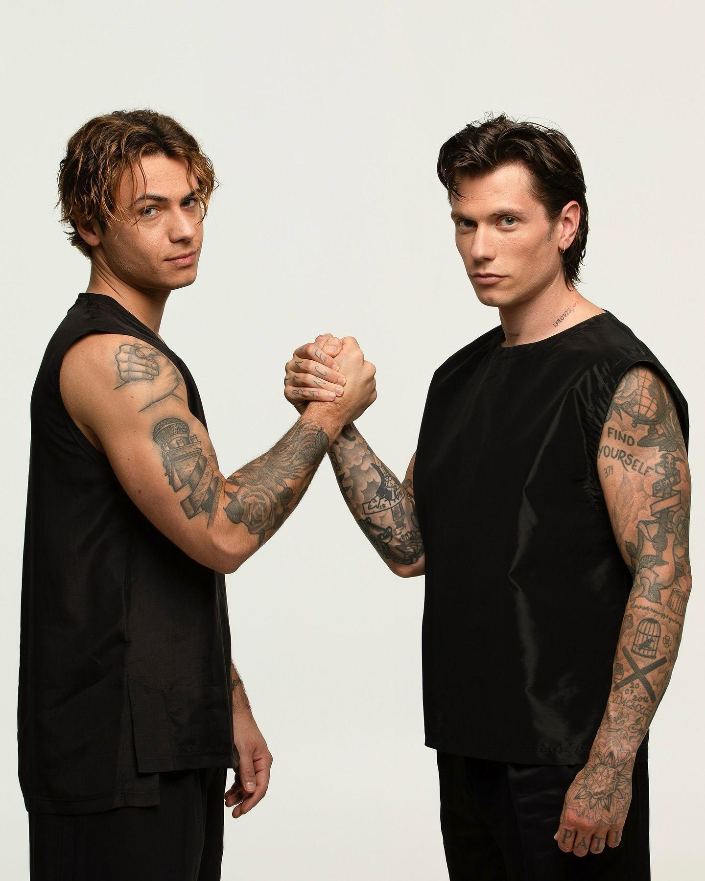 Portada de Sencillo/EP "Caro Amico", de Benji & Fede