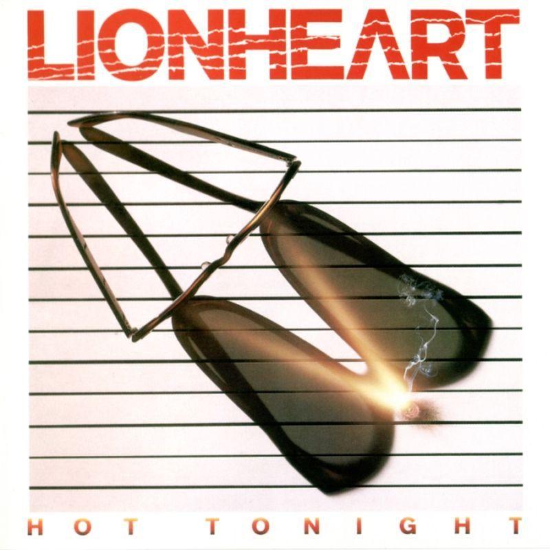 Capa do Álbum "Hot Tonight", de Lionheart U.K.