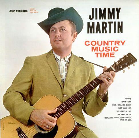 Portada de Álbum "Country Music Time", de Jimmy Martin