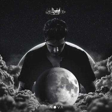 Portada del álbum "LUAN AO VIVO NA LUA - NOVA", de Luan Santana