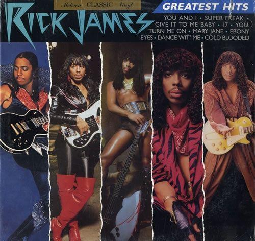 Capa do Álbum "Greatest Hits", de Rick James