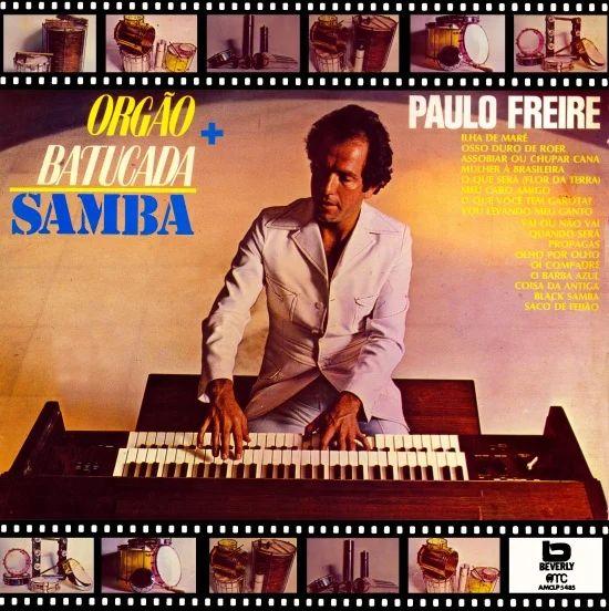 Portada de Álbum "Órgão + Batucada = Samba", de Paulo Freire