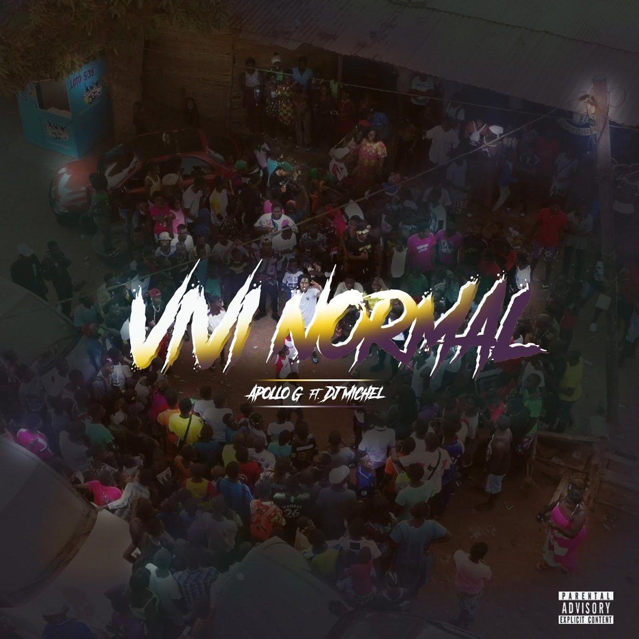 Portada del álbum "Vivi Normal", de Apollo G