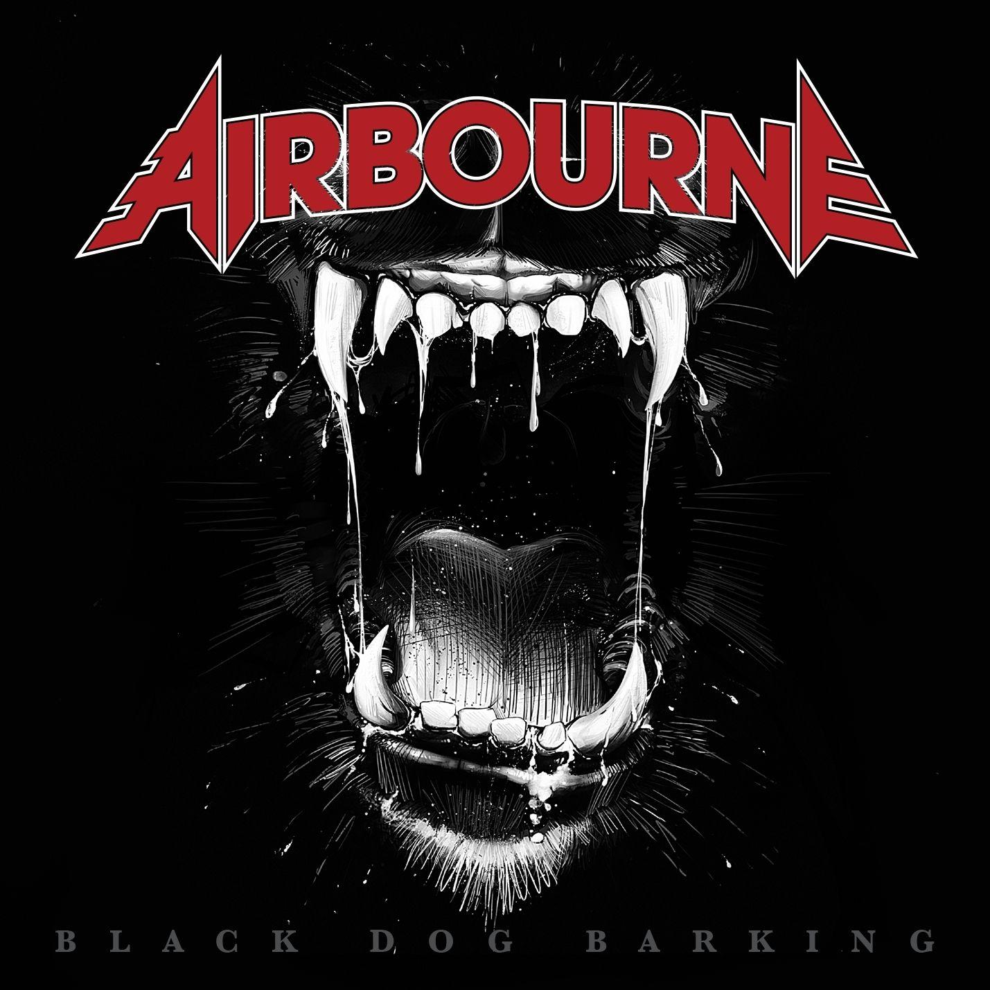 Capa do Álbum "Black Dog Barking", de Airbourne