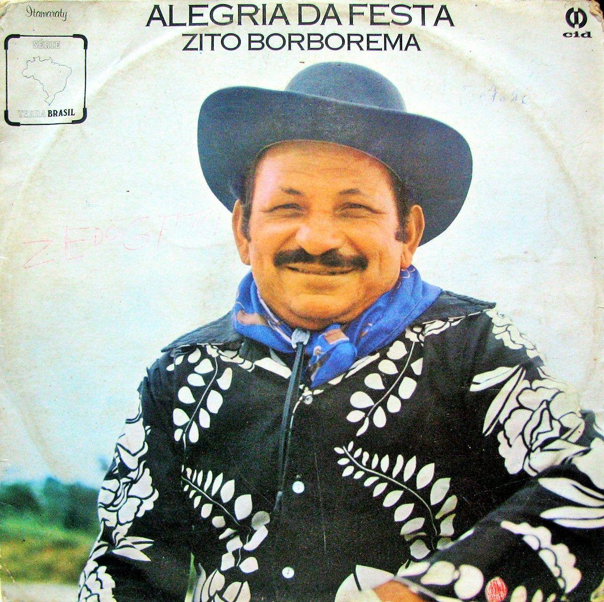 Portada de Álbum "Alegria da Festa", de Zito Borborema