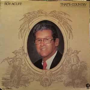 Portada del álbum "That's Country", de Roy Acuff