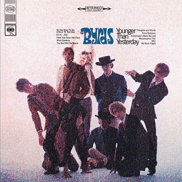 Capa do Álbum "Younger Than Yesterday", de The Byrds