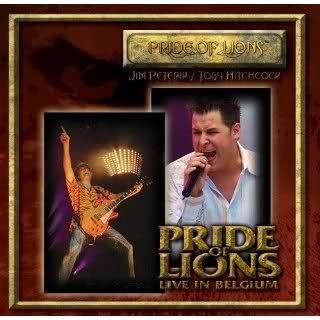 Album cover of "Live In Belgium" by Pride of Lions