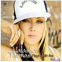 Capa do Álbum "Playin With Fire", de Natasha Thomas