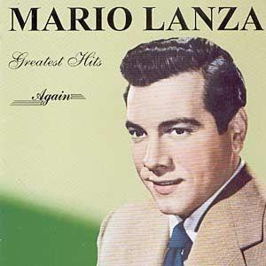 Portada de Álbum "Greatest Hits", de Mario Lanza