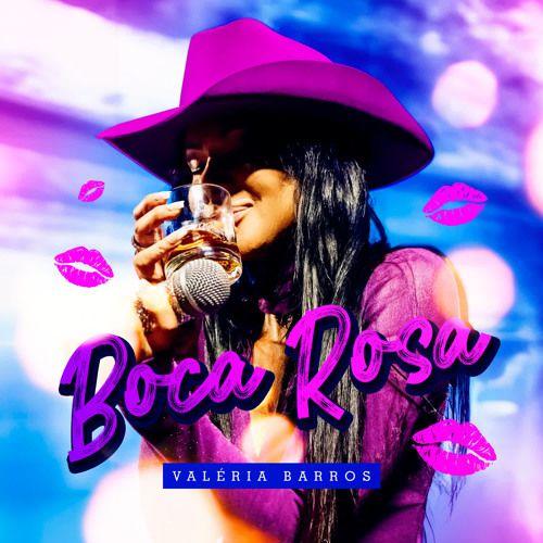 Portada de Sencillo/EP "Boca Rosa", de Valéria Barros