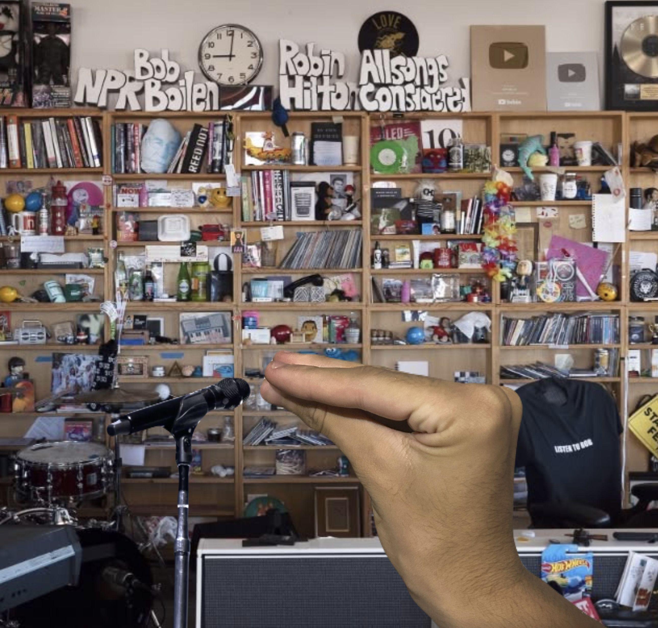 Capa do Single/EP "Pocalia - Ao Vivo No Tiny Desk Brasil", de Pocalia