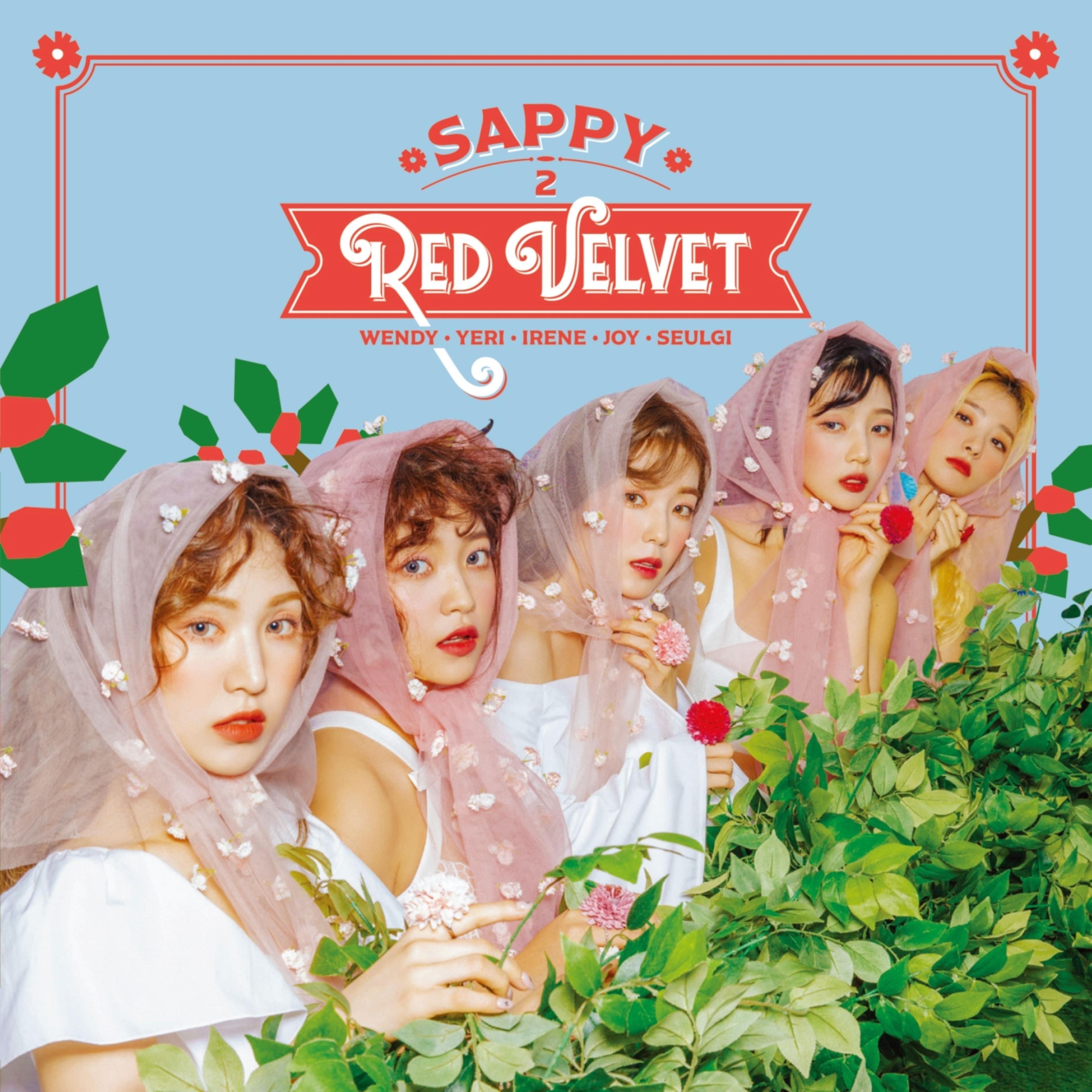 Portada de Sencillo/EP "SAPPY", de Red Velvet