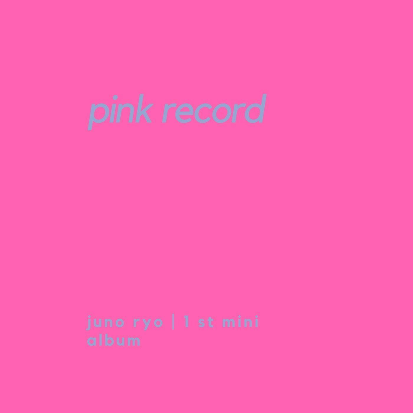 Capa do Álbum "Pink Record", de Juno Ryo