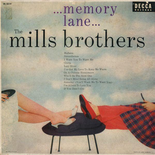 Cover for Album "...Memory Lane…" by The Mills Brothers
