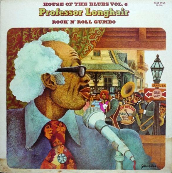 Portada de Álbum "Rock 'N' Roll Gumbo", de Professor Longhair
